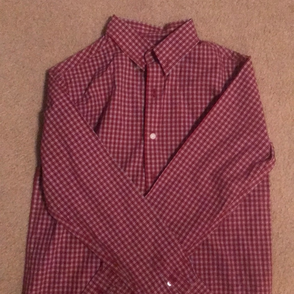 Boys Jamie & Jack plaid button down size 10